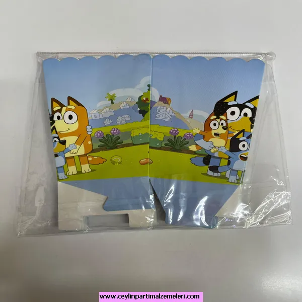 Bluey Temalı Popcorn Kutusu